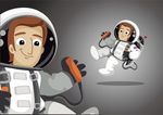 卡通宇航员图片