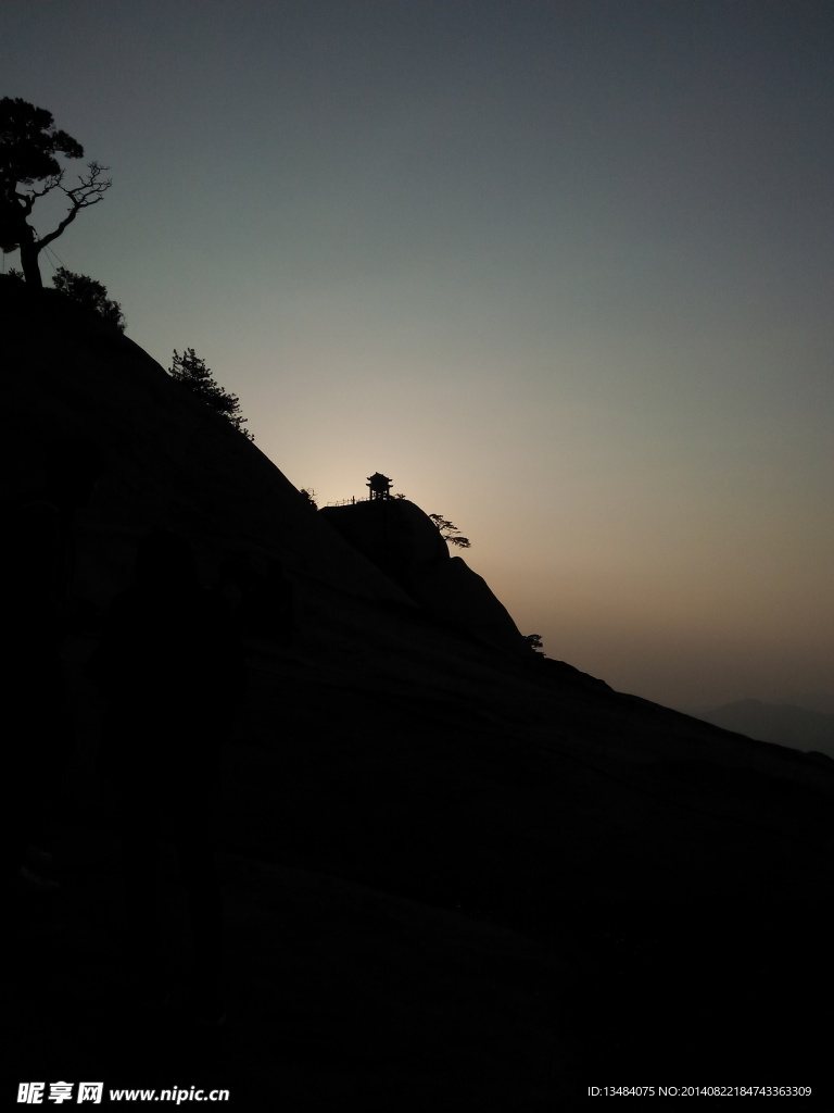 华山早晨