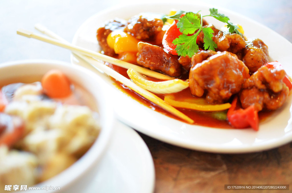 红烧鸡肉