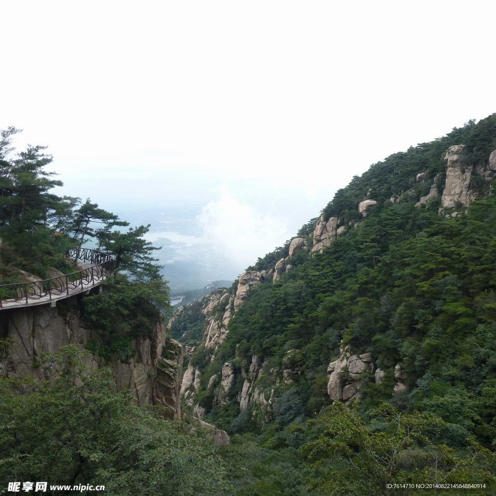 蒙山栈道