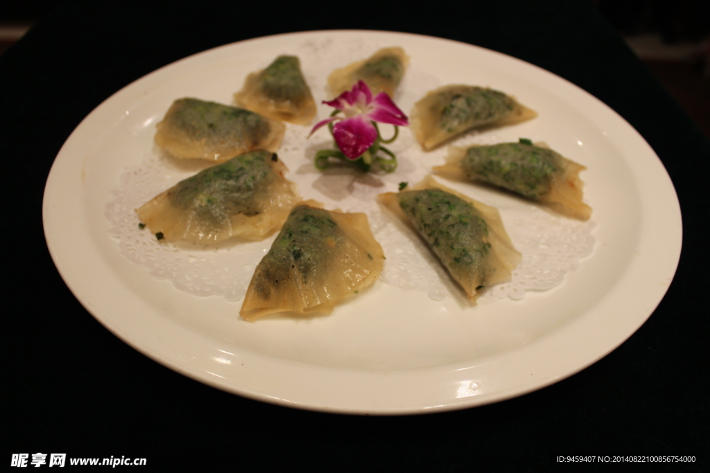 韭菜虾饺