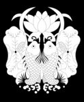 凤纹 圆形底纹