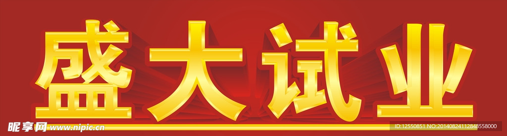 盛大试业字体