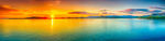 夕阳大海