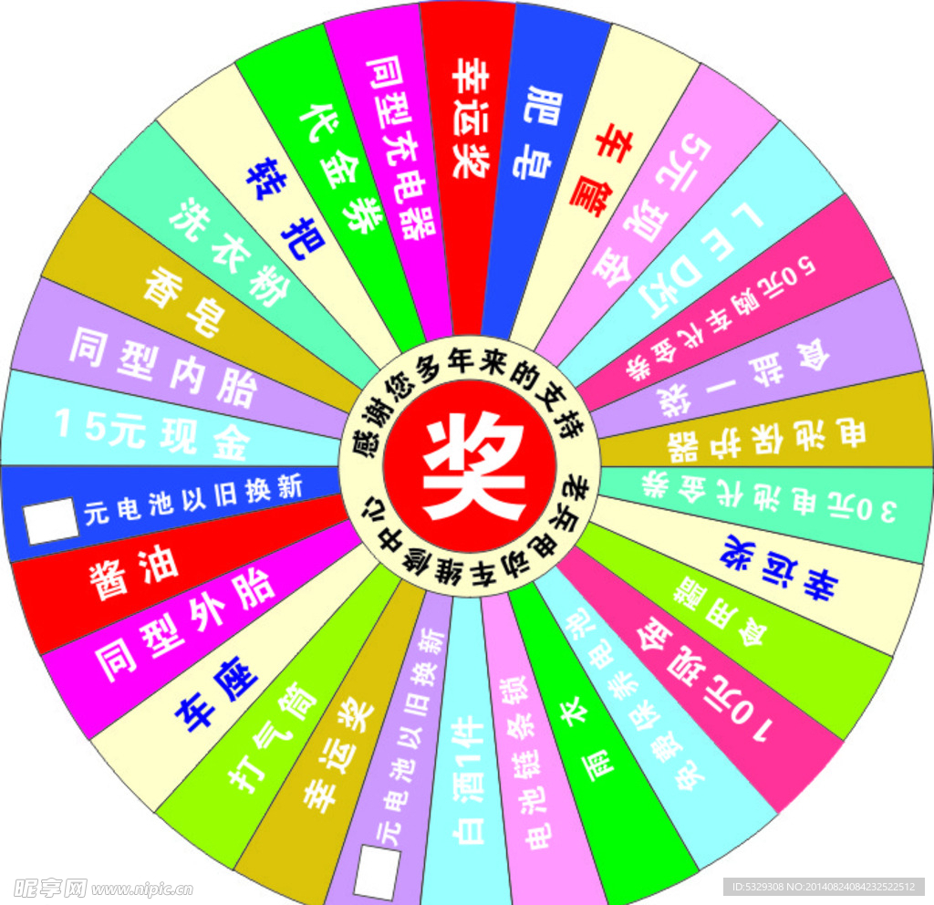 幸运大转盘