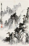 黄山松云