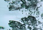 蓝色水纹 水纹 流动 