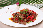 辣炒黄牛肉