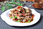 生烧牛肉