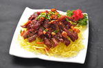 手撕香牛肉