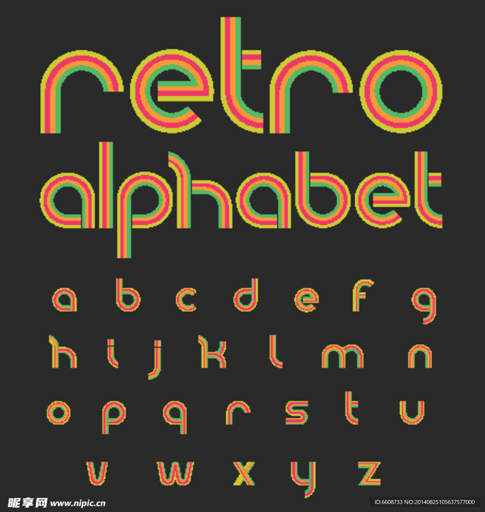 英文字体设计