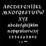 英文字体设计