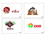 龙首山logo设计