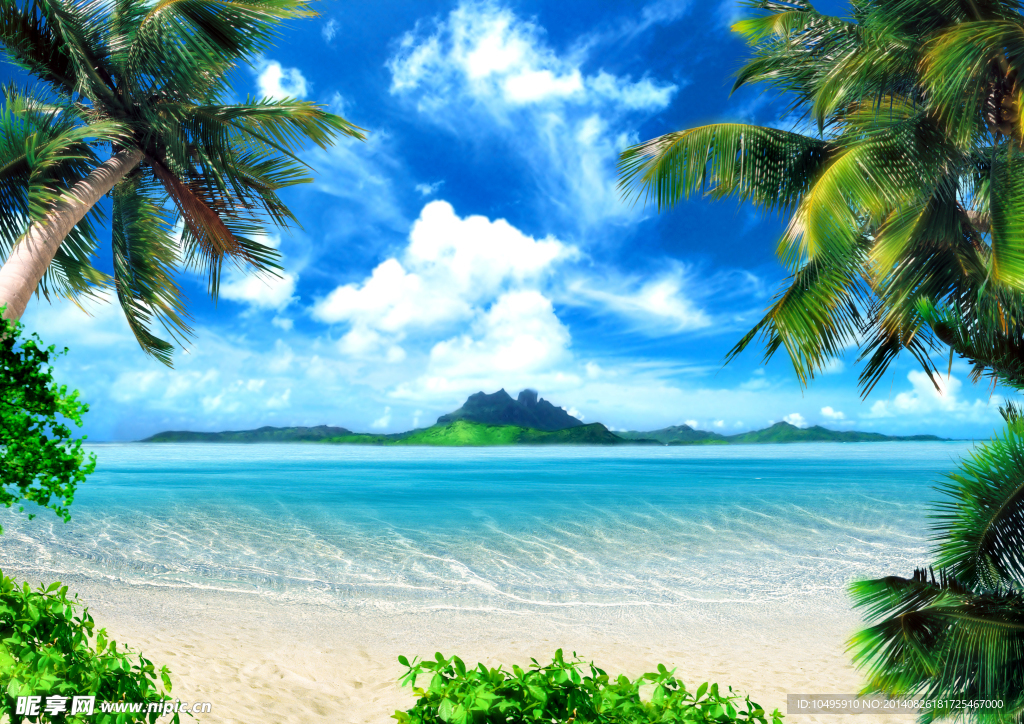 海滩