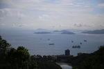 香港 太平山 俯瞰大海