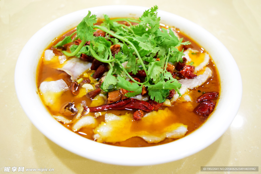 水煮鱼 鱼 香菜