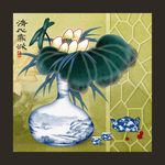 清心寡欲手绘荷花