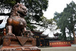 报国寺 铜狮