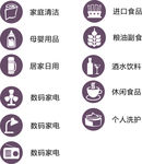 类目  标签  商城网购