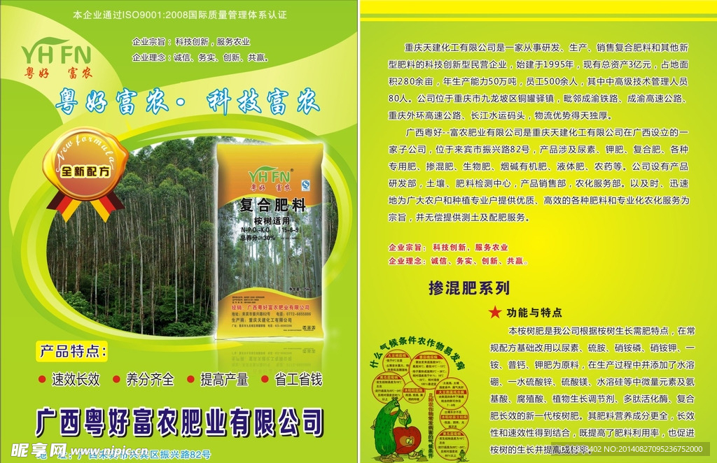 桉树宣传单页