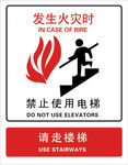 火灾安全标识