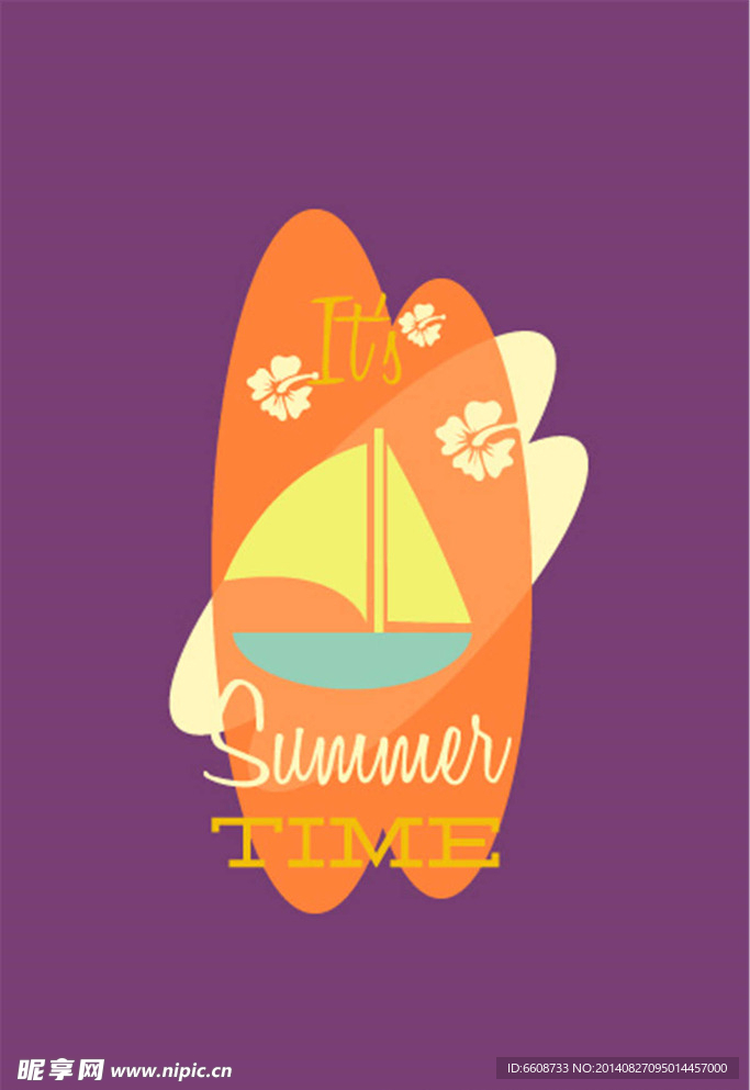 夏季summer海报设计