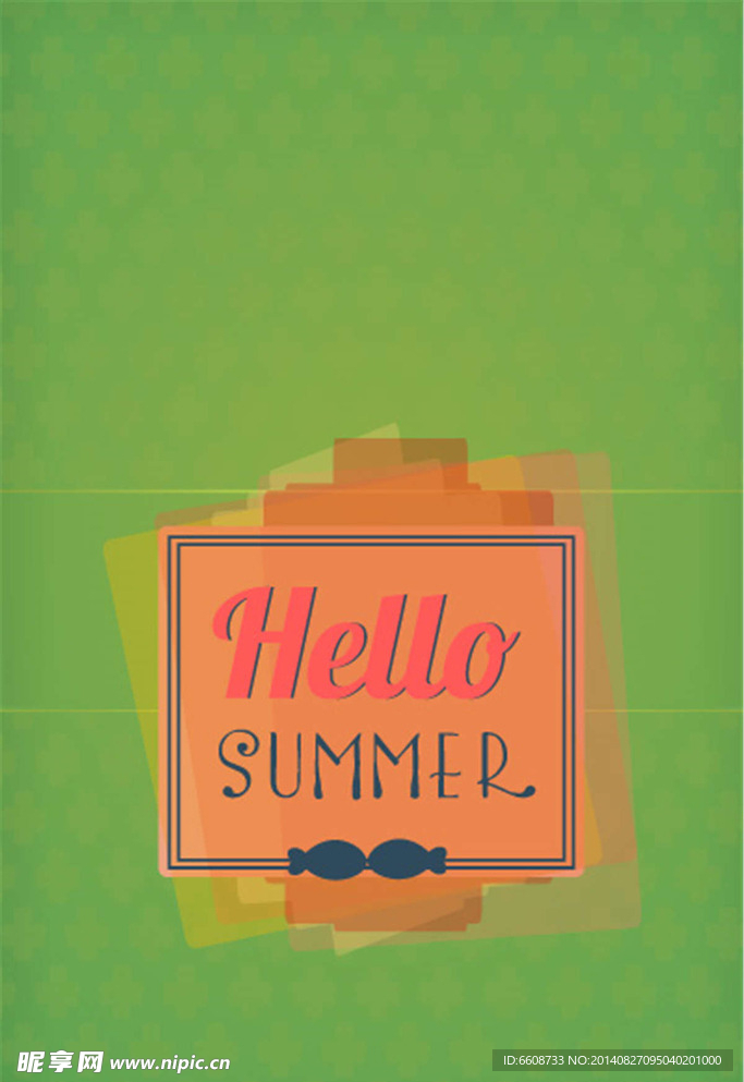 夏季summer海报设计