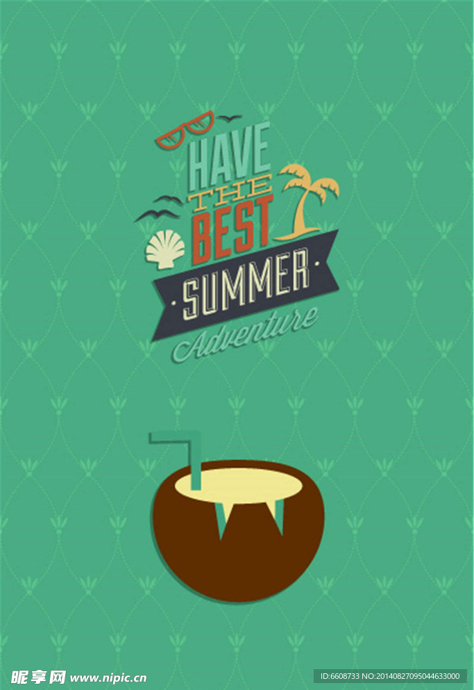 夏季summer海报设计