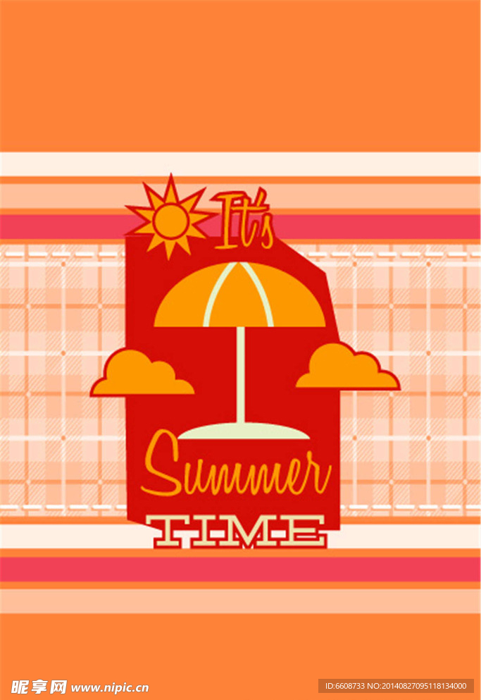夏季summer海报设计
