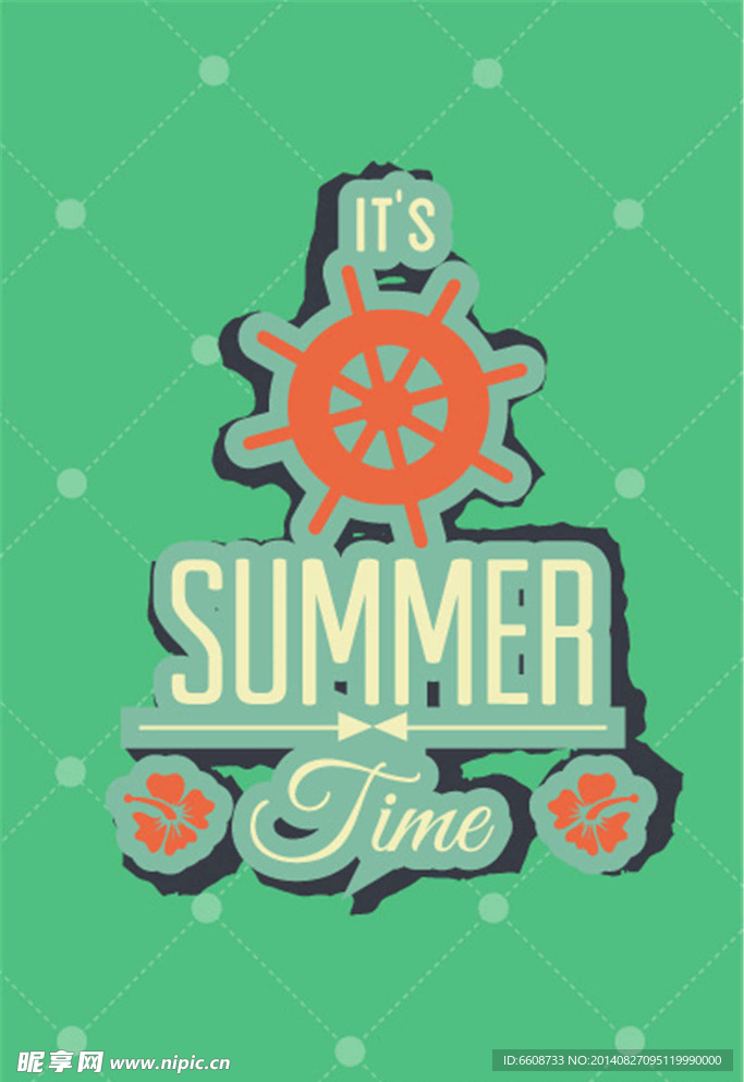 夏季summer海报设计