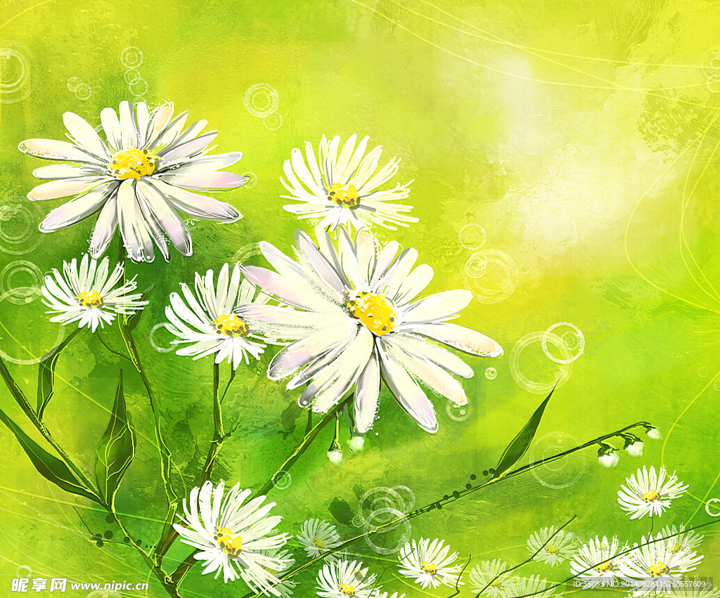 时尚花卉