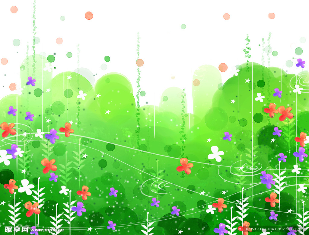时尚花卉