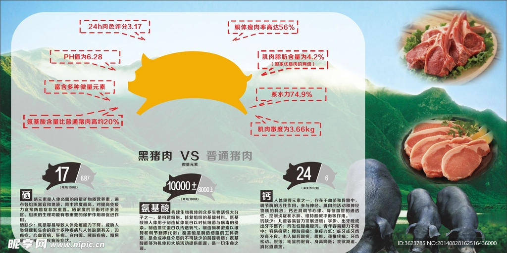 黑猪肉优点