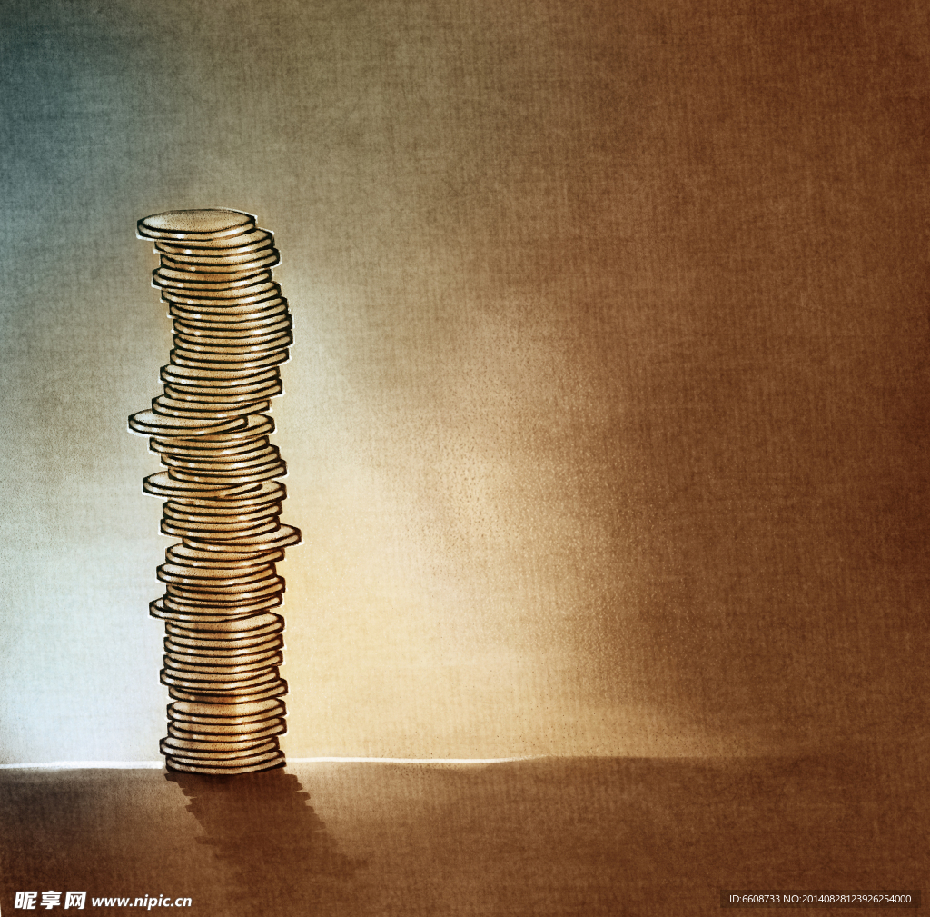 金融创意绘画
