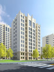 某小区高层建筑立面效