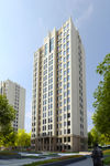 某小区高层建筑效果图