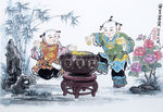 安享富贵 绘画