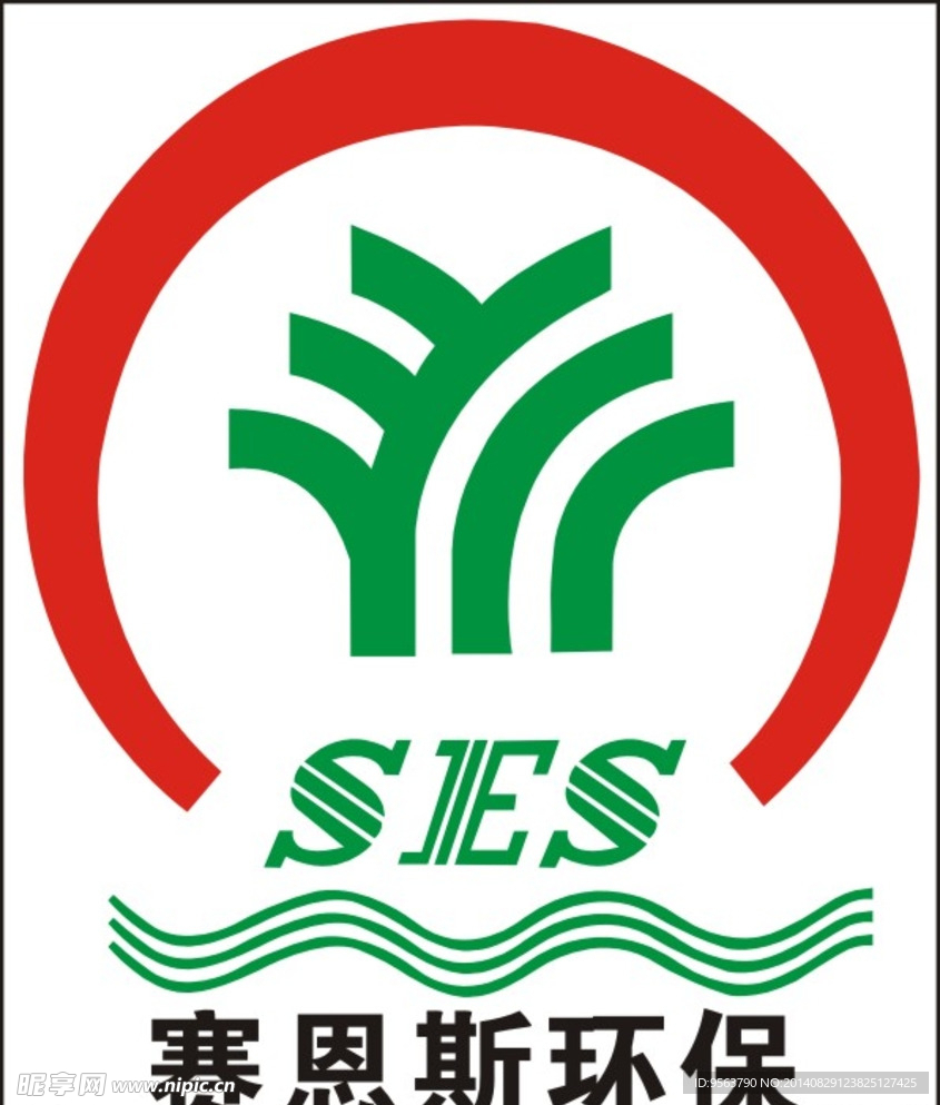 赛恩斯环保LOGO标志