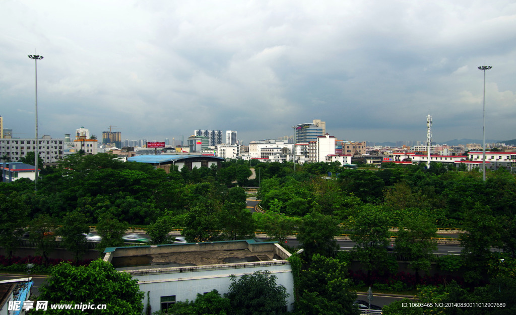 城市气象风景