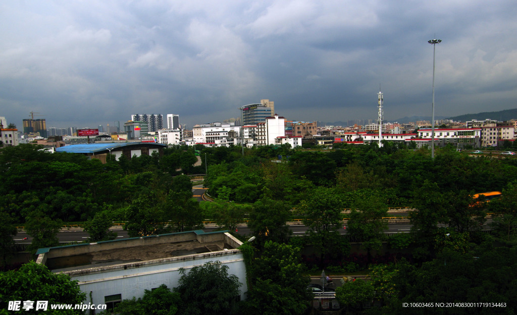 城市气象风景