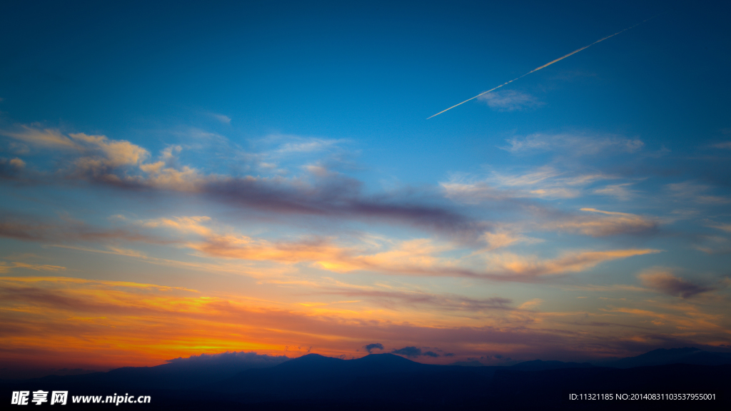 黄昏天空