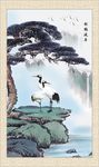 松鹤延年 中国风 山水