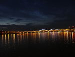 广西柳州柳江夜景图