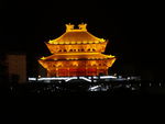 广西柳州文庙夜景图