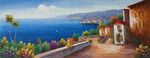 地中海 风景油画高清