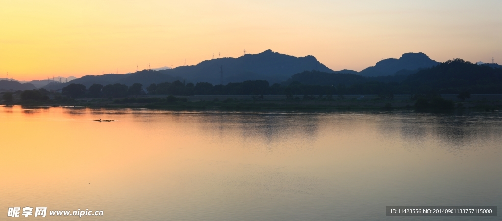 丽水瓯江早晨