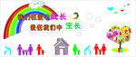 幸福之家卡通造型