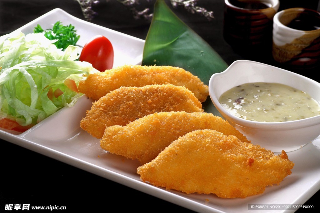 酥炸鲈鱼