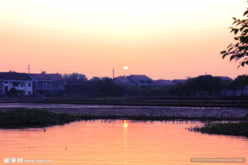 夕阳西下