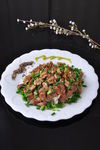 芥味牛肉粒